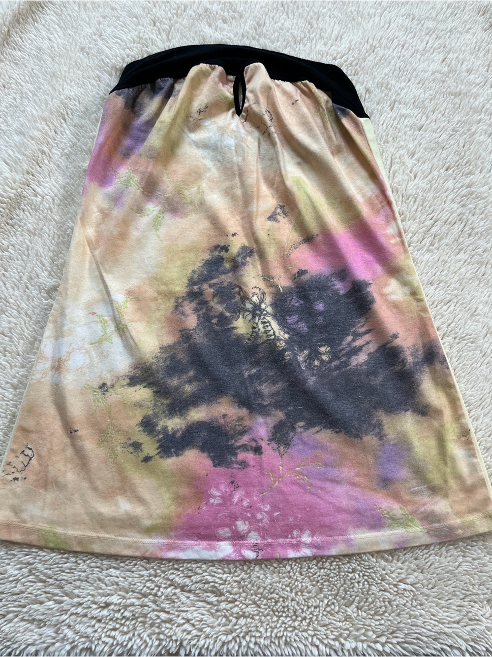 Vintage Y2K Lux Airbrushed Tube Top from Urban Outfitters